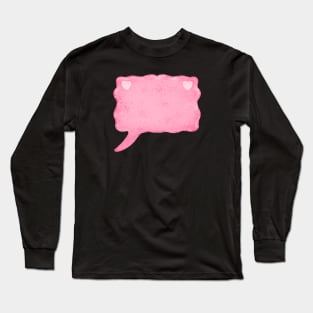 Speech Bubble Love Long Sleeve T-Shirt